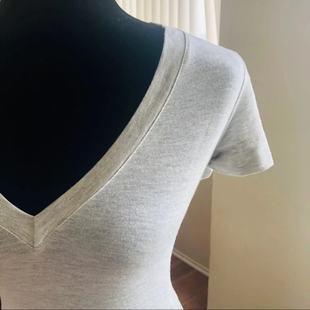 Intimately Free People Me Oh My Gray Bodysuit